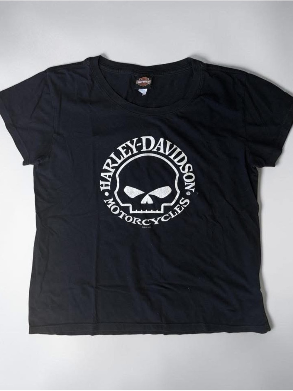 Harley-Davidson Black Skull Logo T-Shirt